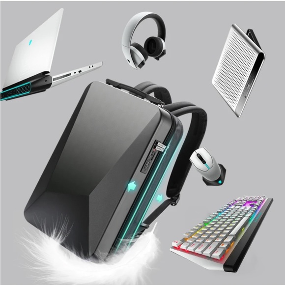 backpack for headphones laptop and keyboard ENHANCE Gaming with Universal Console PS4, PS5 Computers - Arsenal Hardware Storage for Controllers, Headphones, Games, Mouse ENHANCE Gamings gaming backpack offers a portable gaming arsenal with a sleek modern style that is both practical and eye Rockville DJ Laptop/Gear Travel Backpack